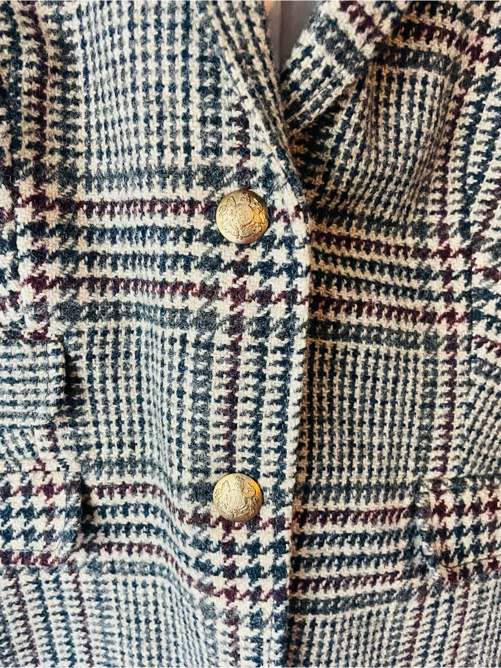 J. Crew Plaid Schoolboy Blazer - Picture 4 of 10
